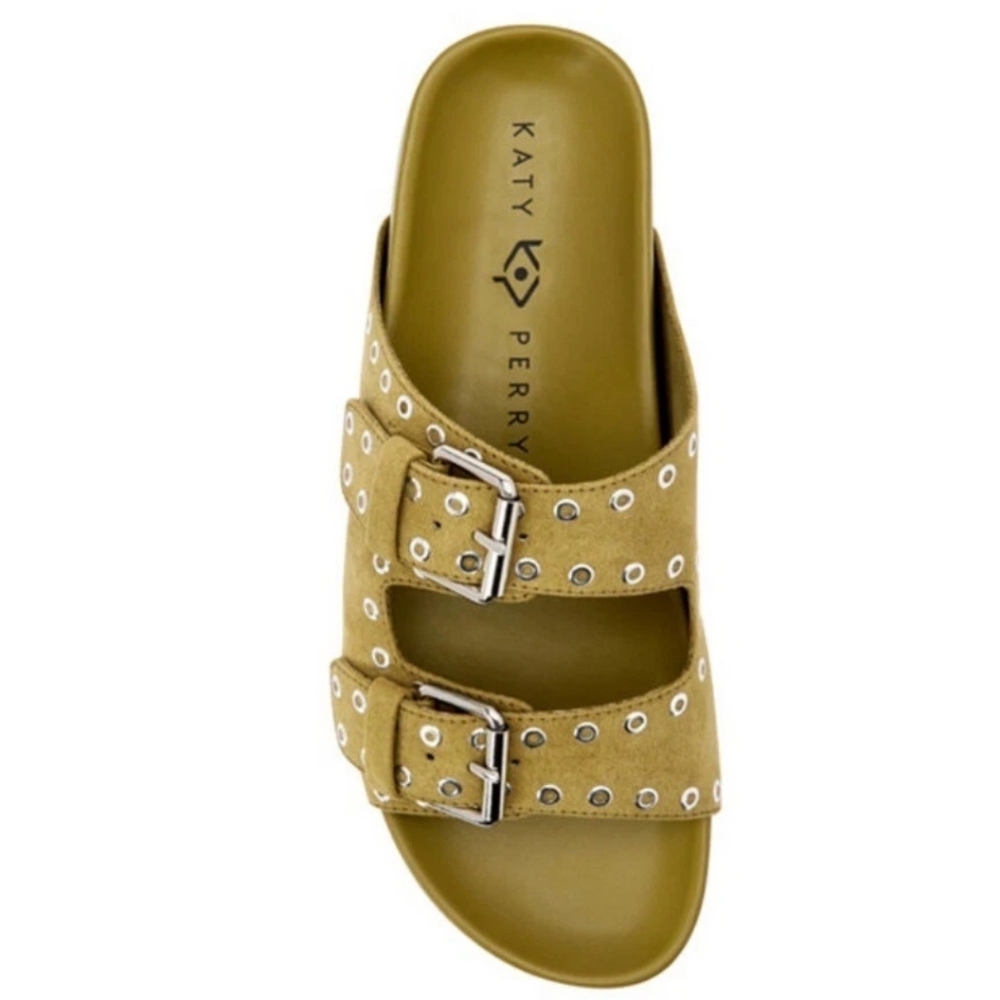 KATY PERRY The Buckle Footbed Sandals NIB New In Box 11